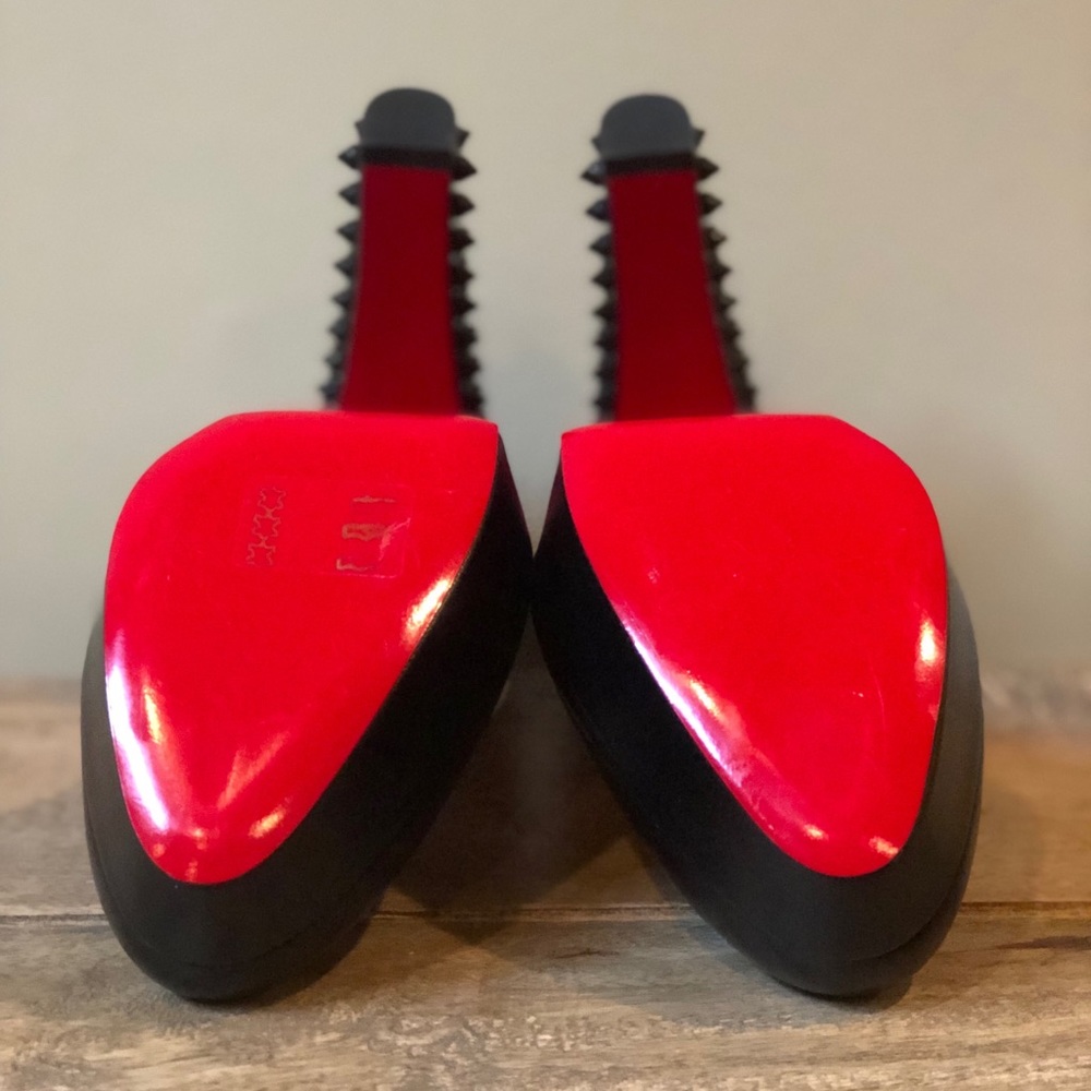 !Price Firm! Christian Louboutin Taclou Pump Heels - Picture 4 of 5
